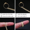 thumbnail image 6 of Supertina Ring Size Adjuster for Loose Ring Silicone Ring Guard for Women Men Four Different Size 12 Pack Gold, 6 of 7