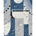 thumbnail image 5 of Outdoor Pillow Covers Throws Mid Century Geometric Stripe Arch,Waterproof Pillow Cases Pack of 2 Abstract Blue White Lines,Durable Cushion Cover Pillowcase for Patio Balcony Couch Garden, 5 of 7
