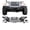 Black, variant on Front Bumper Compatible with Wrangler TJ 1997-2006 2/4 Door - Full Width Heavy Duty Steel Off Road Bumper with 2 LED Lights, Bolt-On Installation No Drilling Required, Durable Black Powder Coat Finis