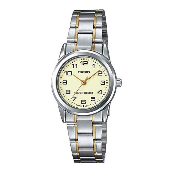 Reloj Analogo Plateado Casio Ltp-V001Sg-9B