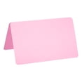 thumbnail image 1 of Unique Bargains Blank Greeting Cards,50pack Favor Decor Foldable Blank Card ,Pink Card Paper, 1 of 5