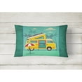 thumbnail image 2 of Greatest Adventure Camper Van Canvas Fabric Decorative Pillow, 2 of 3