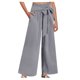 thumbnail image 2 of Ichuanyi Liquidación de pantalones de pierna ancha de las mujeres Pantalones rectos de la cintura alta pantalones casuales ICHUANYI WER202308181546, 2 of 8
