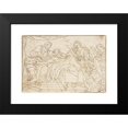 thumbnail image 2 of Anonymous 14x11 Black Modern Framed Museum Art Print Titled - Death of St. Joseph (18th Century), 2 of 5