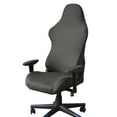 thumbnail image 2 of Office chair covers Protector Office chair cover Washable For Armchair Game Chair With 2 Armrest Covers Stretch Gaming chair cover Computer chair cover Dark Grey, 2 of 4