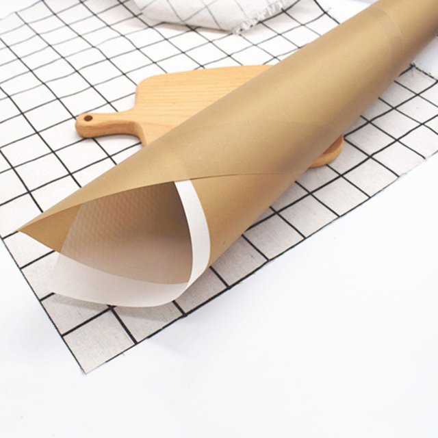 3 Pcs Tapis de Cuisson Réutilisable Tapis de Pâtisserie Résistant à Haute Chaleur Feuille Résistante à la Température Papier Huilé de Pâtisserie Antiadhésif Tapis BBQ Maoww