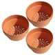 thumbnail image 3 of 3 cestas de flores de arcilla sintética, macetas redondas de plástico japonesas, recipientes para jardín interior y exterior (naranja, 18 cm), 3 of 4