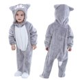 thumbnail image 1 of Toddler's Dinosaur Costume Kids Cute Hooded Onesie Animal Costume Halloween zhangyuxiang LED, 1 of 2