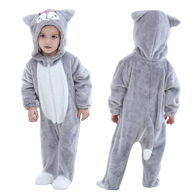 Toddler's Dinosaur Costume Kids Cute Hooded Onesie Animal Costume Halloween zhangyuxiang LED