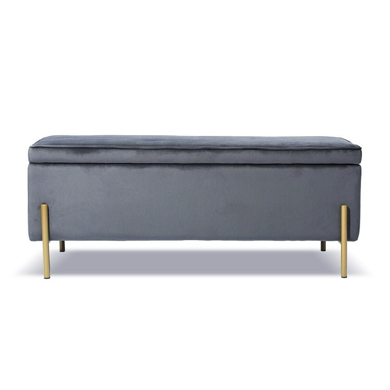 Schmucker upholstered flip cheap top storage bench