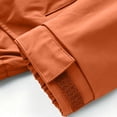 thumbnail image 7 of JTSRKL Mens Stand Collar Windbreaker Jackets Waterproof Loose Fit Outdoor Hiking Bomber Coat No Hood Breathable Streetwear Daily Comfort Top, 7 of 7