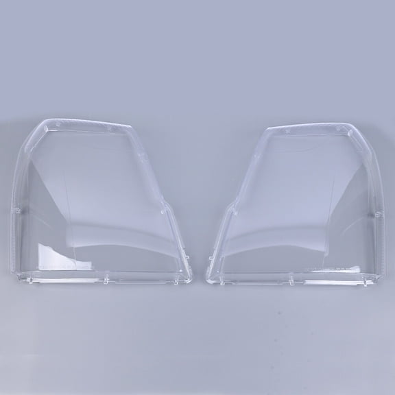 Left Right Clear Headlight Lens Covers Replace For 2007-2014 Cadillac Escalade 2008 2009 2010 2011 2012 2013