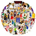 thumbnail image 1 of 50 pegatinas de la Copa Mundial de Baloncesto Serie Combo de la NBA para botellas de agua, vasos, equipaje, monopatín, parachoques, álbum de recortes, pegatina de regalo para niños y adolescentes, 1 of 4