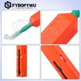 thumbnail image 3 of - 5 Packs Fiber Cleaner Fiber Optic Tools Cleaing Pen Fiber One Cick Pen Cleaner for SC Connector Over 800, 3 of 5