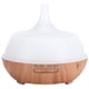 thumbnail image 3 of Humidificador De Grano De Madera Con Difusor De Aroma Con Control WiFi De 400 Ml Con Luz Nocturna Colorida, 7 Colores De Luz LED, Funcionamiento Con Poco Ruido, 3 of 8