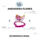thumbnail image 5 of Andadera Para Bebé Babytek Juguetero Abeja Rosa, 5 of 5