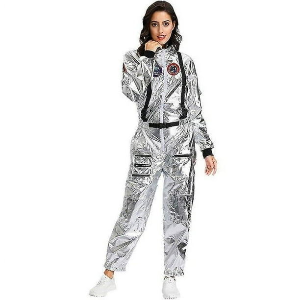 Disfraz de astronauta traje espacial mono para mujer fiesta de Halloween XL mujer Sailing Electronica Walmart en linea