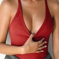 thumbnail image 3 of ShomPort Workout Tops for Women Summer Sleeveless Ribbed Tank Tops Slim Fitted Soft Camisole Basic Layering Shirts, 3 of 8