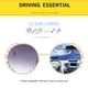 thumbnail image 5 of Gafas de Sol Redondas Sonducket Montura de PC Rosa, 5 of 6