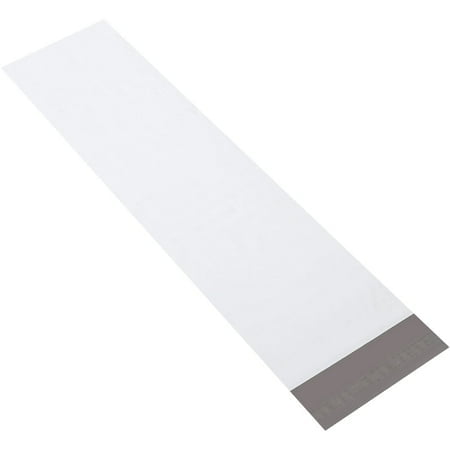 Box Usa Blpm833 Longs Courriers en Poly, 8 12 X 33, Blanc (Lot de 100)