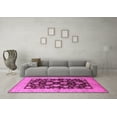 thumbnail image 3 of Ahgly Company Indoor Rectangle Oriental Pink Traditional Area Rugs, 5' x 7', 3 of 4