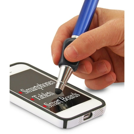 The Pencil Grip Ergonomical Stylus, 0.3 in W X 5-1/2 in L, Blue