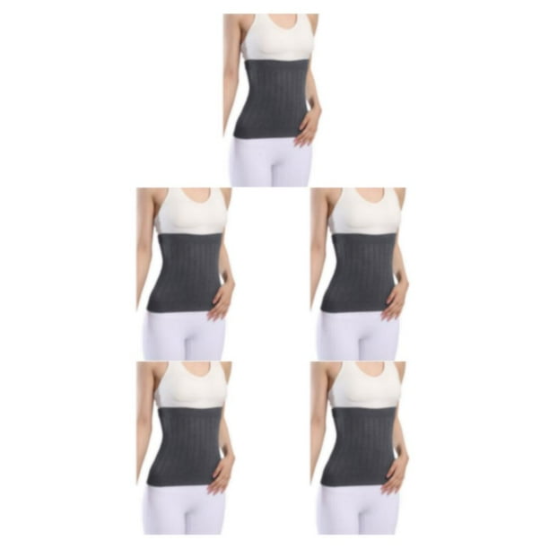 Soidarity Manténgase cómodo y apoyado Cintura elástica Soporte de espalda para dolores y molestias Amigable con la piel y engrosada gris XL Type2 NO2