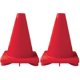 thumbnail image 1 of Cono Deportivo Cortina Safety 13 cm Polietileno Rojo Paquete de 2, 1 of 1