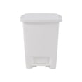 thumbnail image 2 of Rubbermaid 8.25G Step-On Trash Can, White, 2 of 6
