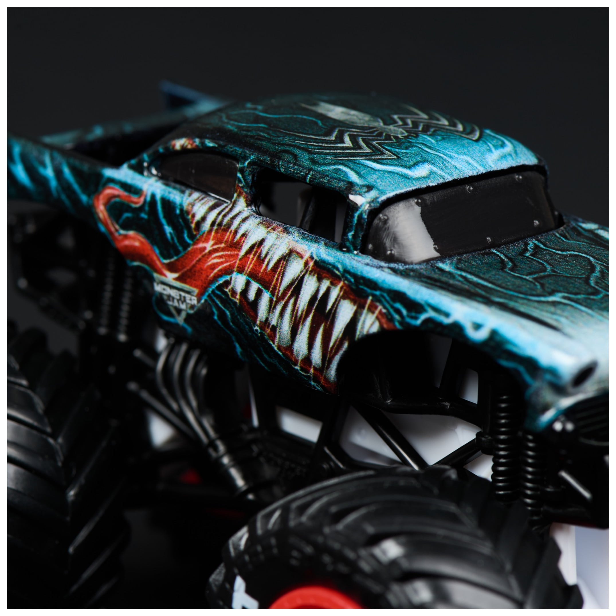 Monster Jam, Marvel Official Venom Vs. The Amazing Spider-Man Die-Cast Monster Trucks, 1:64 Scale, Kids Toys for Boys and Girls Ages 3 and up