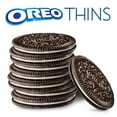 thumbnail image 3 of OREO Thins Chocolate Sandwich Cookies, 12 - 10.1 oz Packs, 3 of 17