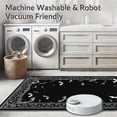 thumbnail image 5 of ODIKA 4'x6' Machine Washable Non-Slip Area Rug, Whimsical Halloween Themed High Traffic Rug, Black, 29636, 5 of 7