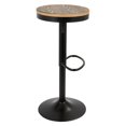 thumbnail image 3 of LumiSource Black Dakota Barstool - Set of 2, 3 of 9
