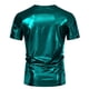 thumbnail image 4 of pstuiky camisetas para hombre, Camiseta de manga corta con cuello redondo y estampado liso para hombre camisas casuales para hombre l, 4 of 9