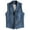 Blue-A, variant on Men's Lapel Single Breasted Suit Vest V-Neck Sleeveless Vest Slim Fit Casual Vests Red