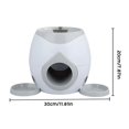 thumbnail image 5 of Single/double Hole Car Pet Dog Ball Launcher Tennis Food Reward Machine Launcher Dog Interactive Toy Treatment Slow Feeder Toy Suitable for Cats and D, 5 of 5