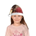 thumbnail image 5 of Rocae Vintage Red Flower Chihuahua for Christmas Hat for Kids Hats Christmas Party Supplies, 5 of 6