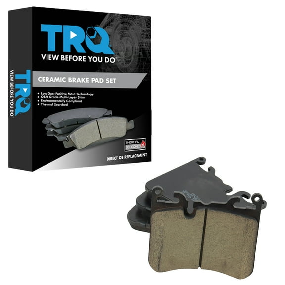 TRQ Rear Ceramic Brake Pads Fits 2015-2020 Jaguar F-Type 2014 XKR-S BFA19035