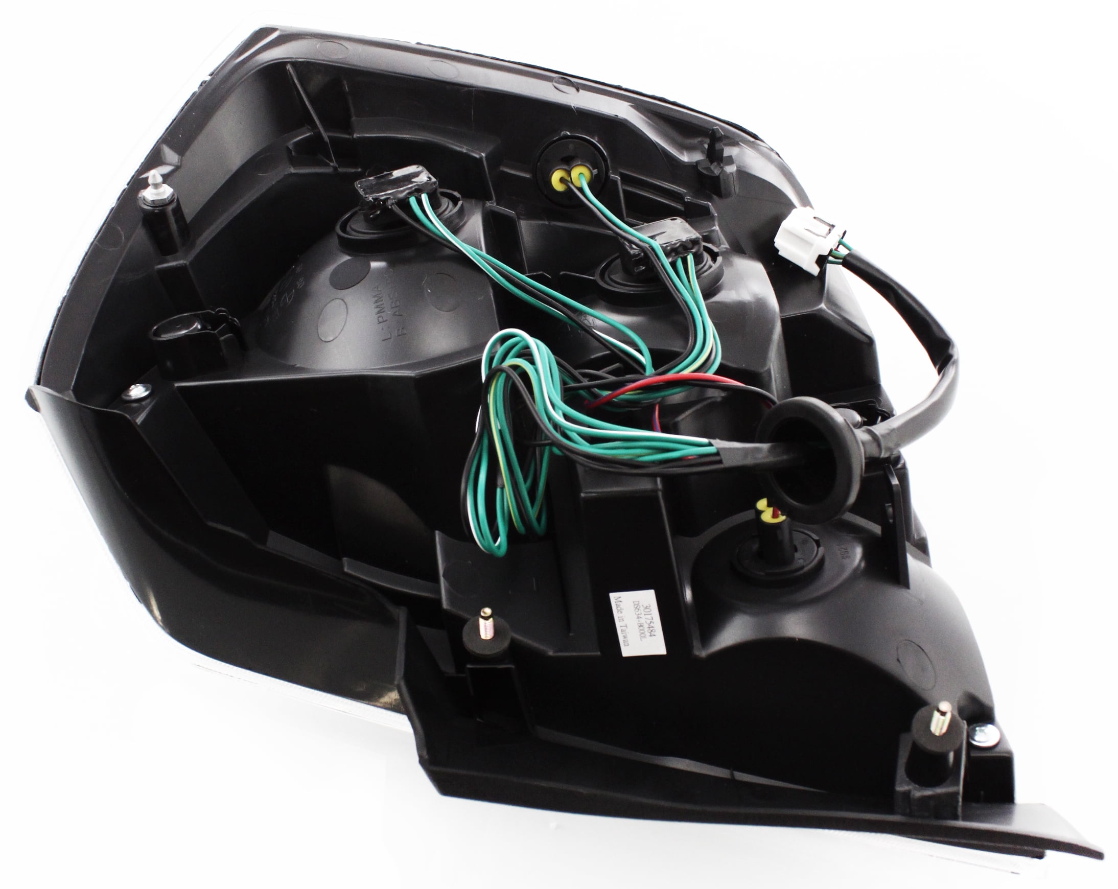 Tail Light Compatible With 2007-2009 Nissan Sentra Left Driver With bulb(s)