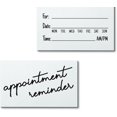 thumbnail image 4 of Rappel de Carte de Nommage Chl 100 Blanc, 4 of 4