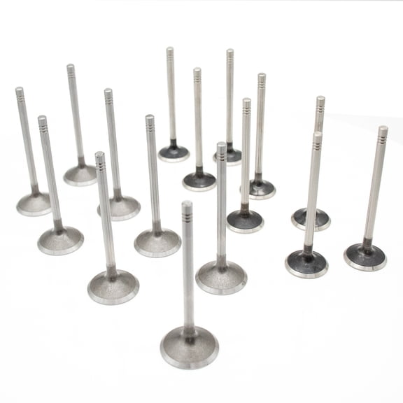 Hex Autoparts 8Pcs Engine Intake and 8Pcs Exhaust Valves Kits For Chevrolet Chevy Equinox 2007-2017 2.4L Engine, Replace 12596034 12615936 24434464 24454518 Set of 16