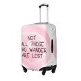 thumbnail image 3 of Luggage Cover Anti Scratch, Not All Those Who Wander Are Lost Elastic Suitcase Protector Suitcase Covers for Luggage Fits 18-32 Inch Luggage, 3 of 6