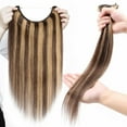 thumbnail image 4 of Benehair Human Hair Extensions Wire In Headband Hiddien Secret No Clip Weft One Piece Remy Hair Women Highlight Blonde, 4 of 13