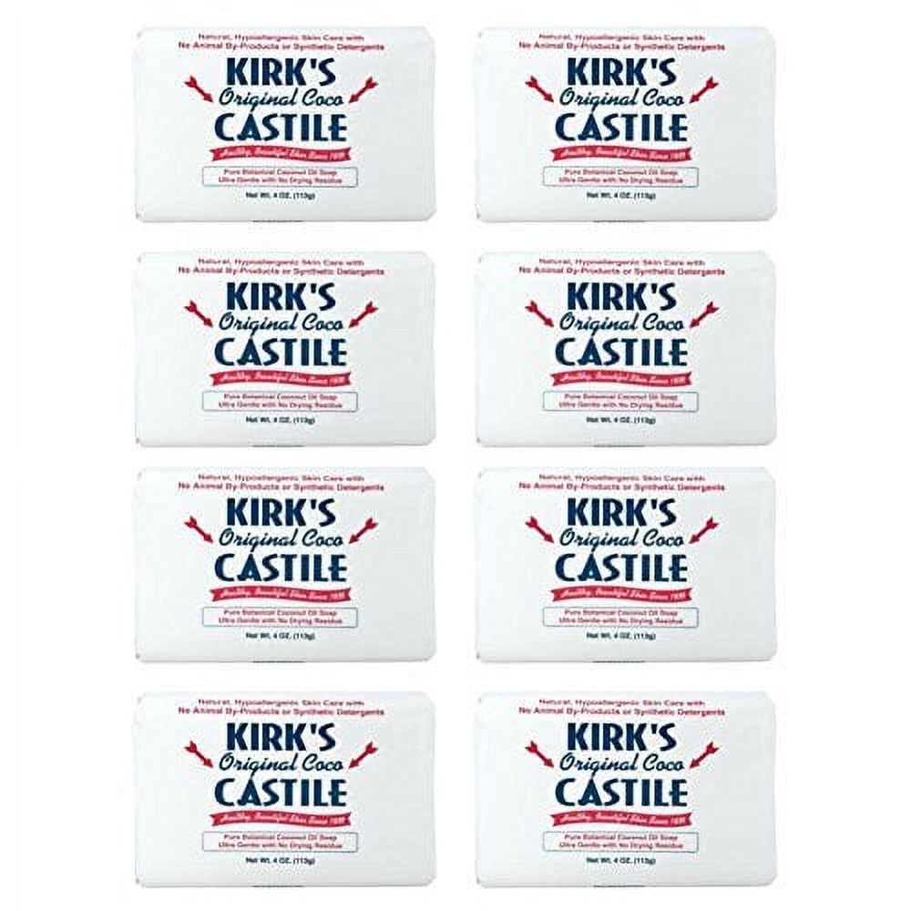 KIRKS Coco Castile Seife Mit Aloe Vera – Sanfte Naturseife Für Alle Hauttypen, 113 G