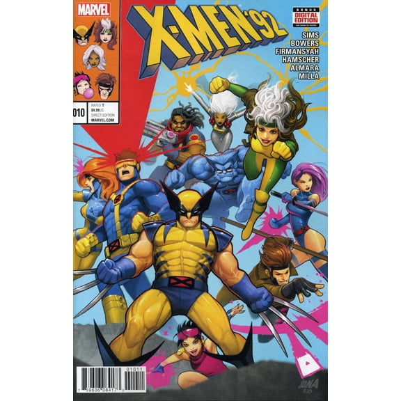 X-Men '92 (2nd Series) #10 VF ; Marvel Comic Book