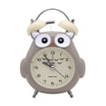 thumbnail image 1 of Reloj despertador con bonita forma de búho con campana fuerte, movimiento silencioso, 1 of 2