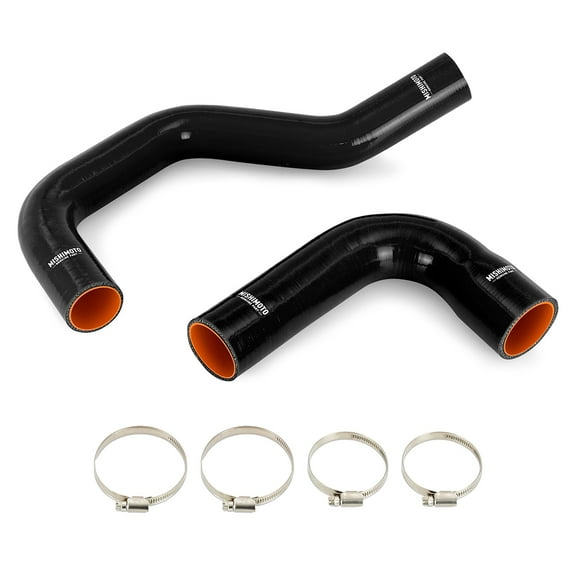 Mishimoto Silicone Radiator Hose Kit Compatible With Dodge 5.9L Cummins 1991-1993, Black