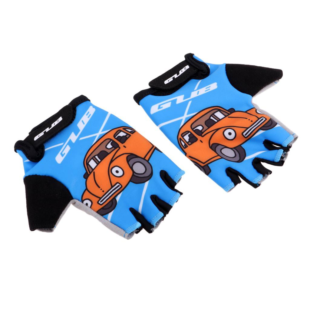 Happy Time Around a Palm: 6.3" Kids Sports Gloves for Monkey Bar Gymnastic S 