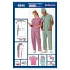 Butterick Pattern Unisex Uniforms (Dress, Belt, Top, Skirt, Pants and Hat), L (L, XL)