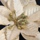 thumbnail image 4 of EeaseMX 8 piezas de 13 cm de purpurina artificial para boda, Navidad, coronas de árbol de Navidad, adornos decorativos (dorados), 4 of 8
